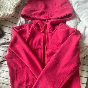 Lululemon sonic pink scuba hoodie